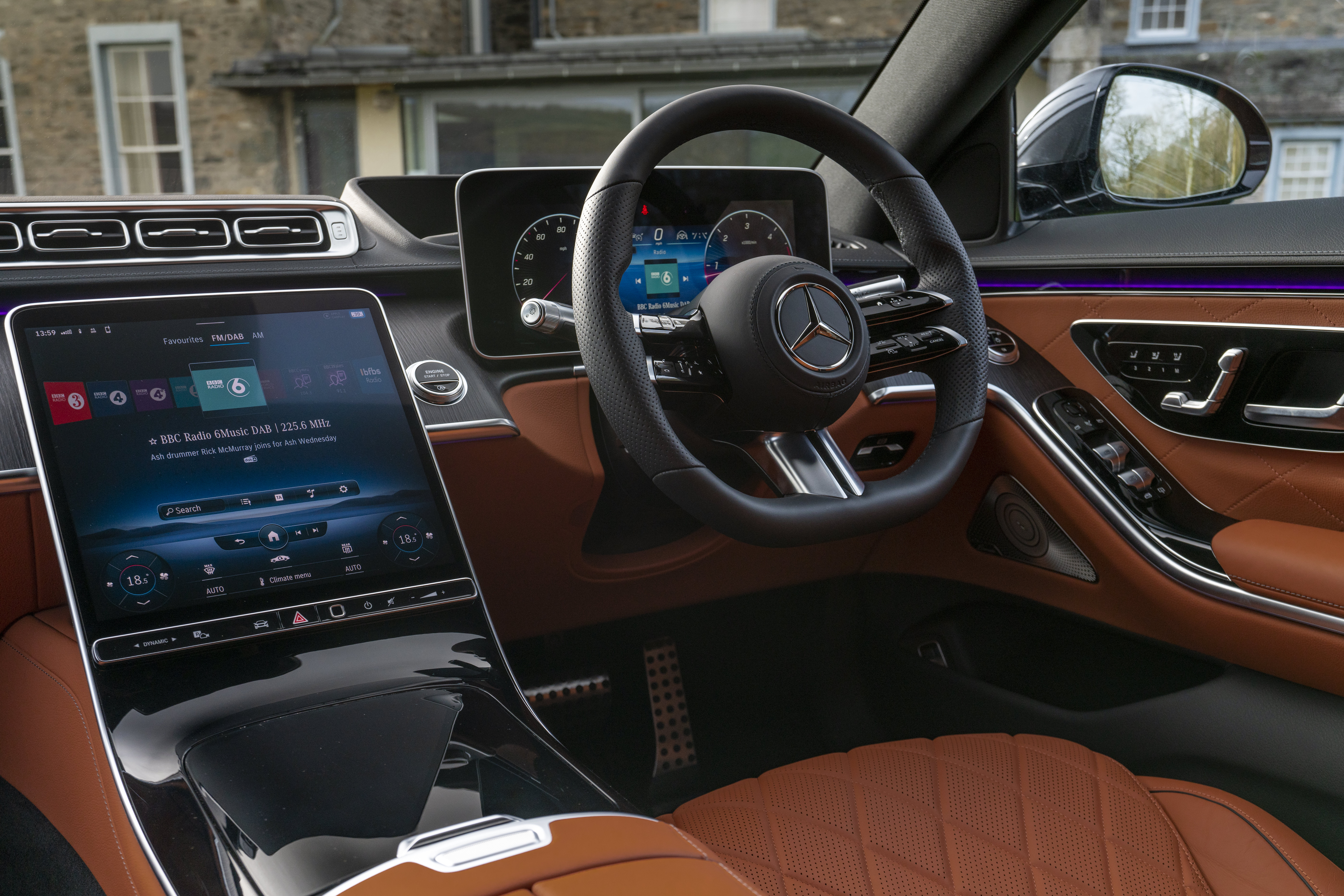 Mercedes S-Class 2024 Dashboard